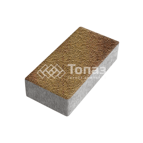 Тротуарная плитка 200х100х80, каир с мраморной крошкой