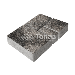 Тротуарная плитка Мюнхен, агат коричневый с гранитной крошкой, 4 см