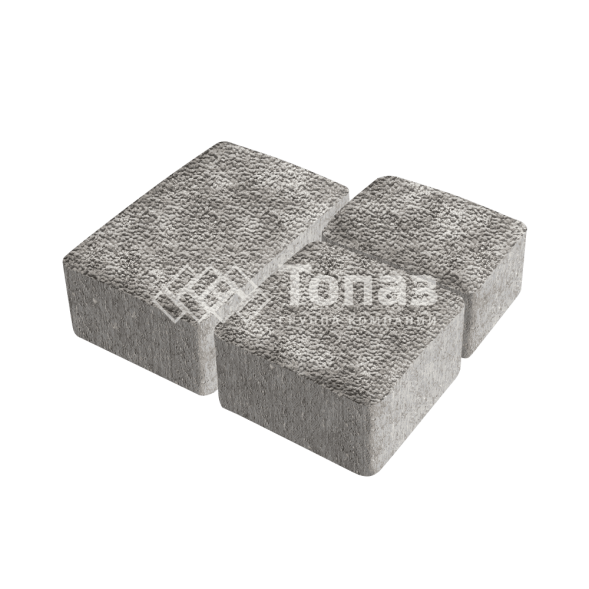 Тротуарная плитка Старый город, неаполь с мраморной крошкой, 4 см 