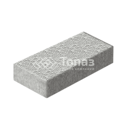 Тротуарная плитка 600х300х60, белая с мраморной крошкой