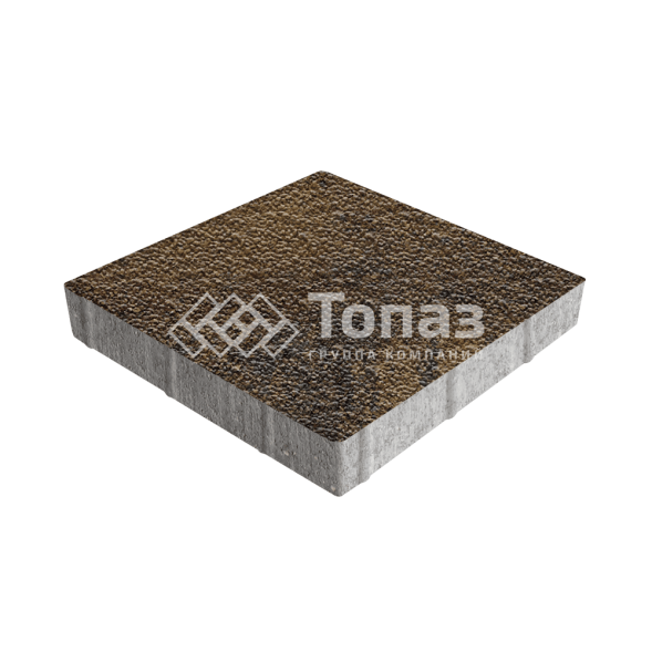 Тротуарная плитка Квадрат 500х500х70, арабская ночь с мраморной крошкой