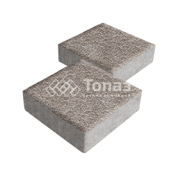 Тротуарная плитка Квадрат 200х200х40, сахара с мраморной крошкой