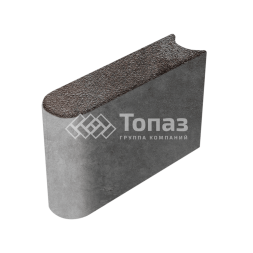 Камень бортовой БРШ 50.20.8, мокко на камне