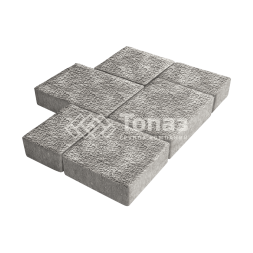 Тротуарная плитка Новый город, неаполь с мраморной крошкой, 4 см 