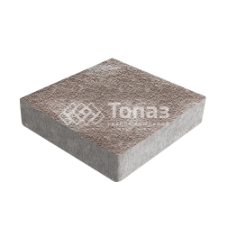 Тротуарная плитка Квадрат 200х200х40, авантюр с гранитной крошкой