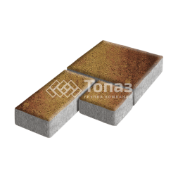 Тротуарная плитка Рубико, каир, 4 см