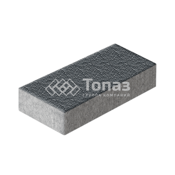 Тротуарная плитка 600х300х60, черная с мраморной крошкой