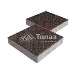 Тротуарная плитка Квадрат 500х500х70, клинкер с мраморной крошкой