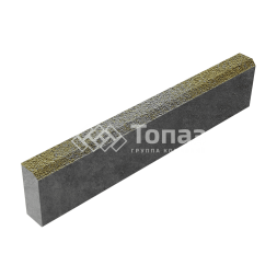 Камень бортовой БР 100.20.8, меланж на камне