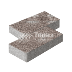 Тротуарная плитка 600х300х60, авантюр с мраморной крошкой