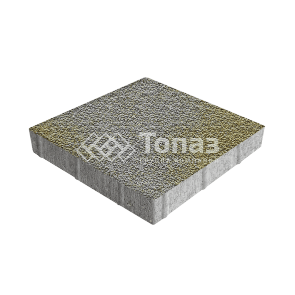 Тротуарная плитка Квадрат 500х500х70, меланж с мраморной крошкой