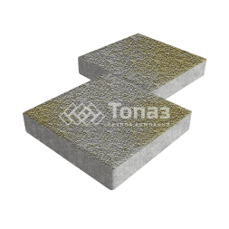 Тротуарная плитка Квадрат 500х500х70, меланж с мраморной крошкой