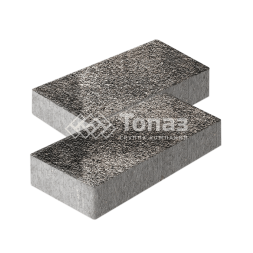 Тротуарная плитка 600х300х60, агат коричневый с мраморной крошкой