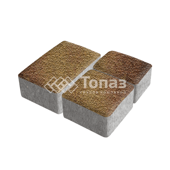 Тротуарная плитка Старый город, каир с мраморной крошкой, 4 см