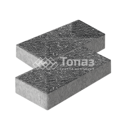 Тротуарная плитка 600х300х60, аляска белая с мраморной крошкой