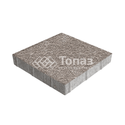 Тротуарная плитка Квадрат 500х500х70, сахара с мраморной крошкой