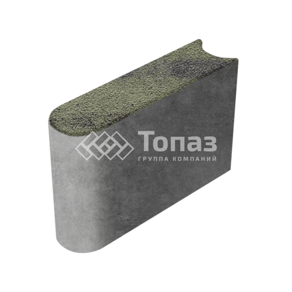 Камень бортовой БРШ 50.20.8, янтарь на камне