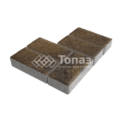 Тротуарная плитка 200х100х40, арабская ночь на камне