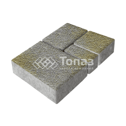 Тротуарная плитка Мюнхен, меланж с гранитной крошкой, 4 см