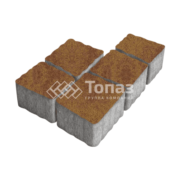 Тротуарная плитка Антик, листопад, 4 см