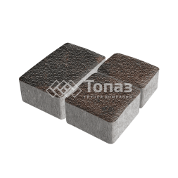 Тротуарная плитка Старый город, конго с мраморной крошкой, 4 см