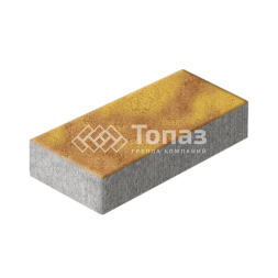 Тротуарная плитка 600х300х60, шафран  