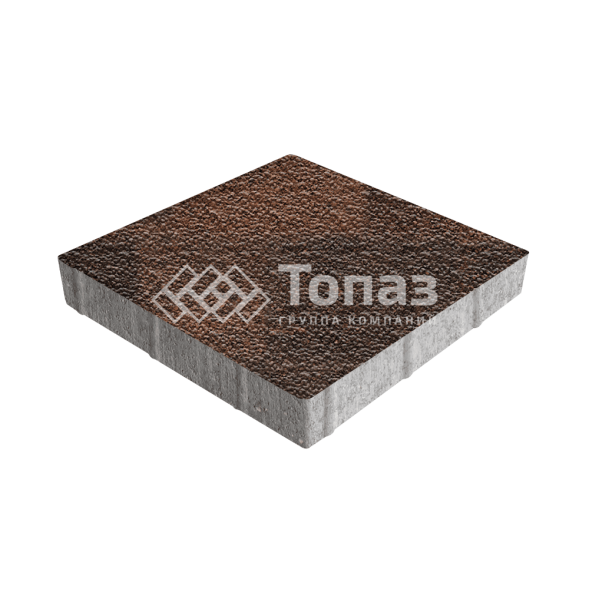 Тротуарная плитка Квадрат 500х500х70, сорренто с мраморной крошкой