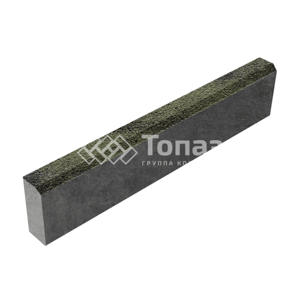 Камень бортовой БР 100.20.8, янтарь на камне