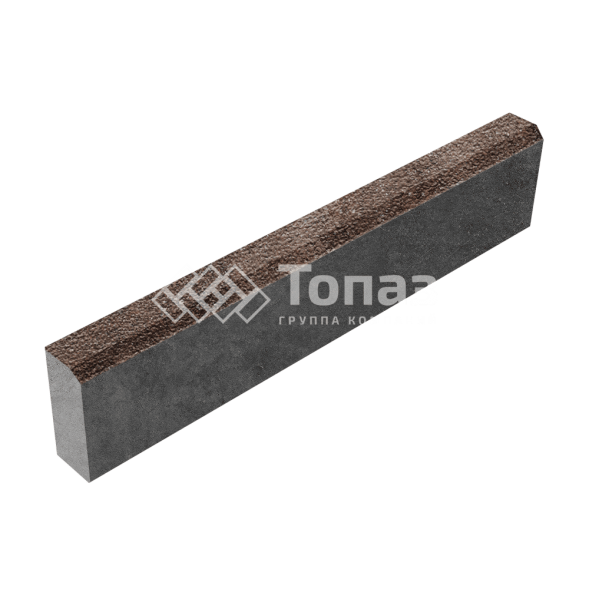 Камень бортовой БР 100.20.8, яшма на камне