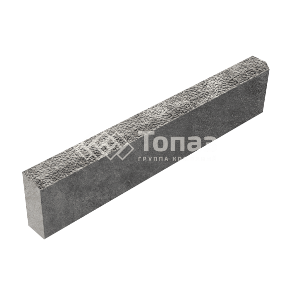 Камень бортовой БР 100.20.8, неаполь с гранитной крошкой 