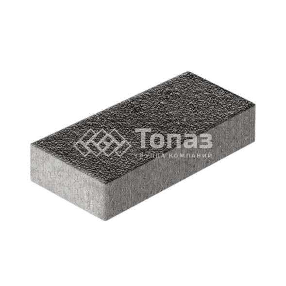 Тротуарная плитка 600х300х60, джафар черный с мраморной крошкой