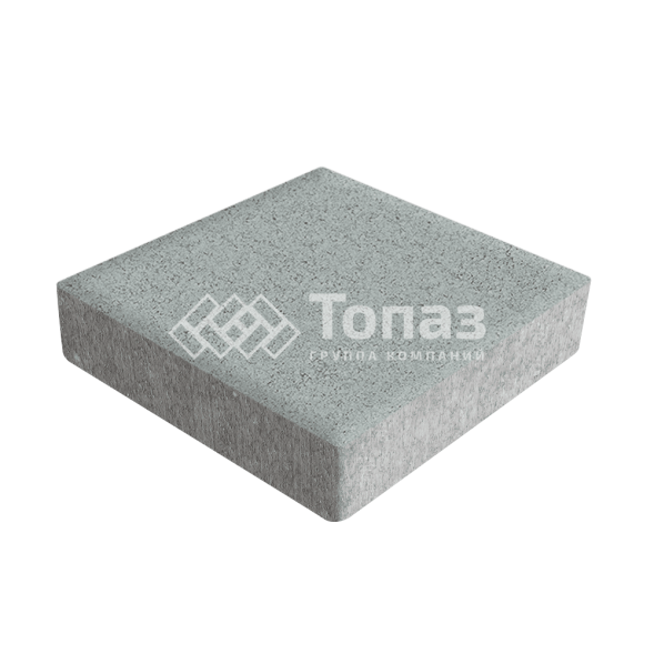 Тротуарная плитка Квадрат 200х200х60, серая