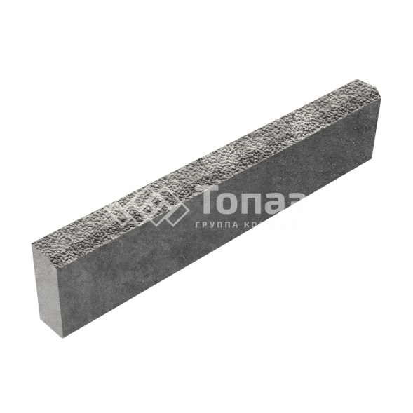 Камень бортовой БР 100.20.8, неаполь с мраморной крошкой 