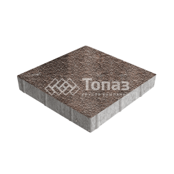 Тротуарная плитка Квадрат 500х500х70, яшма с мраморной крошкой