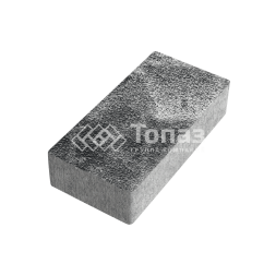 Тротуарная плитка 200х100х60, черно-белая с гранитной крошкой 