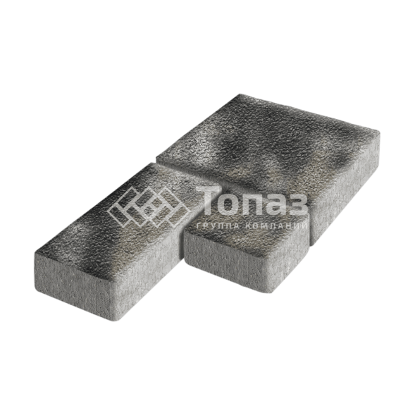 Тротуарная плитка Рубико, стоун на камне, 6 см