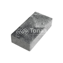 Тротуарная плитка 200х100х60, черно-белая с мраморной крошкой 