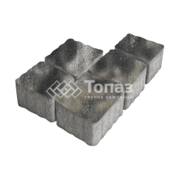 Тротуарная плитка Антик, стоун, 4 см