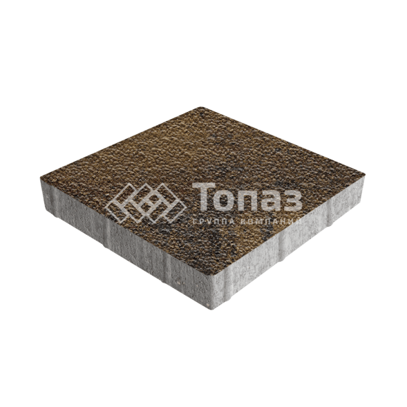 Тротуарная плитка Квадрат 500х500х70, арабская ночь с гранитной крошкой