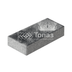 Тротуарная плитка 600х300х60, черно-белая 