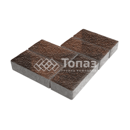 Тротуарная плитка 200х100х60, сорренто с гранитной крошкой