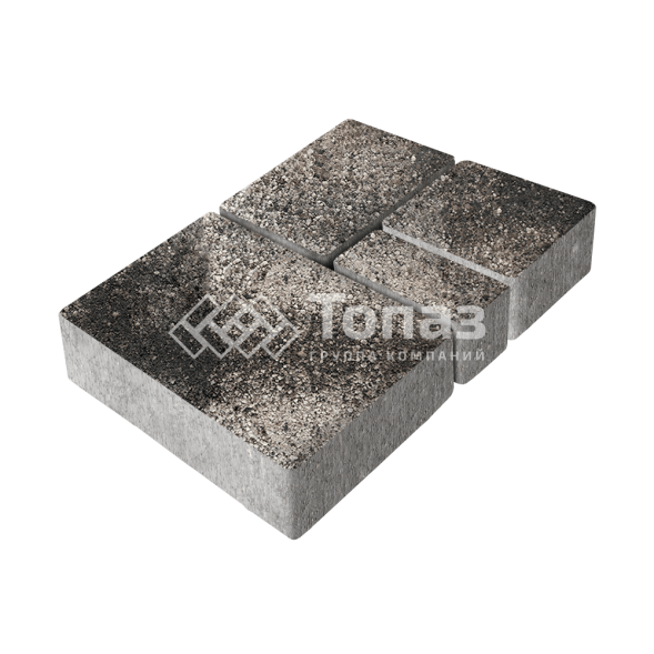 Тротуарная плитка Мюнхен, агат коричневый, 4 см