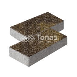 Тротуарная плитка 600х300х60, осень с мраморной крошкой