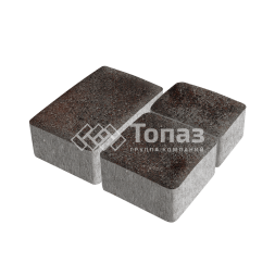 Тротуарная плитка Старый город, мокко, 6 см