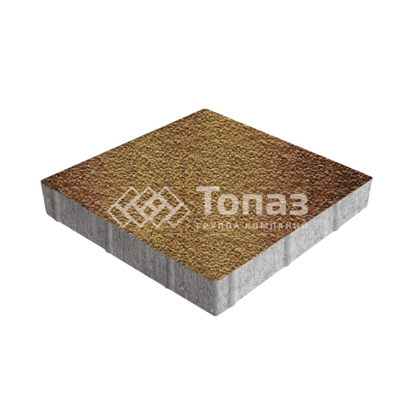 Тротуарная плитка Квадрат 500х500х70, каир с гранитной крошкой