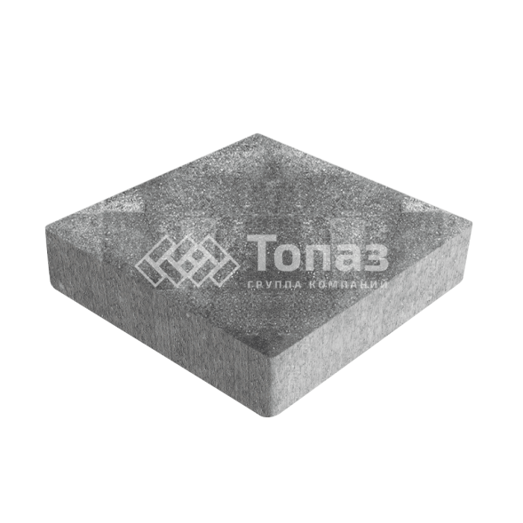 Тротуарная плитка Квадрат 200х200х60, антрацит