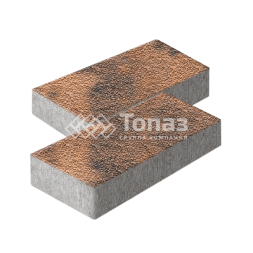 Тротуарная плитка 600х300х60, сомон с мраморной крошкой