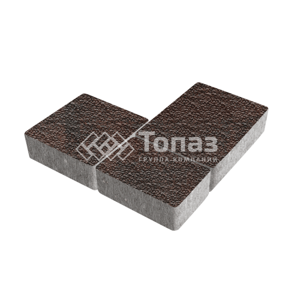 Тротуарная плитка Новый город, клинкер с мраморной крошкой, 8 см