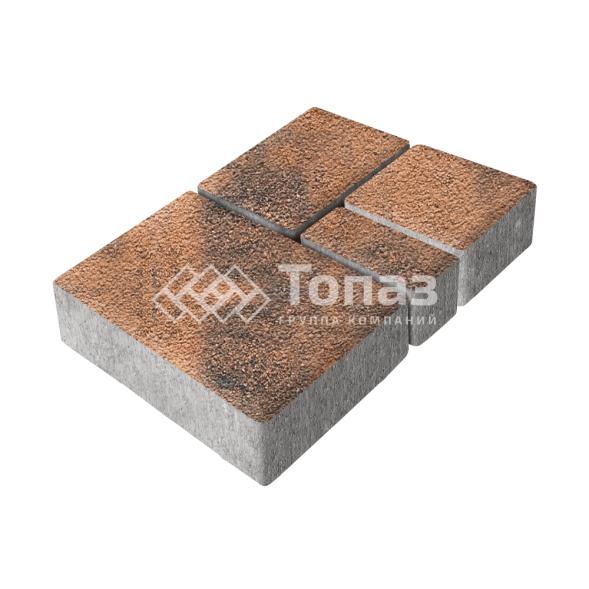 Тротуарная плитка Мюнхен, сомон на камне, 6 см