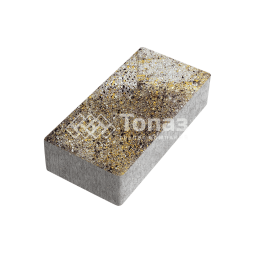 Тротуарная плитка 200х100х40, агат желтый